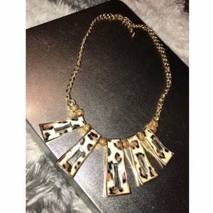 Fancy Gold Leopard Necklace